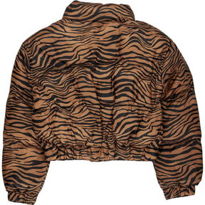 Motel Brown Zebra Rohos Puffer Jacket