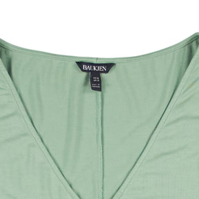 Baukjen Green V-Neck Top