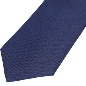 Moss Navy Silk Tie Bundle x 3