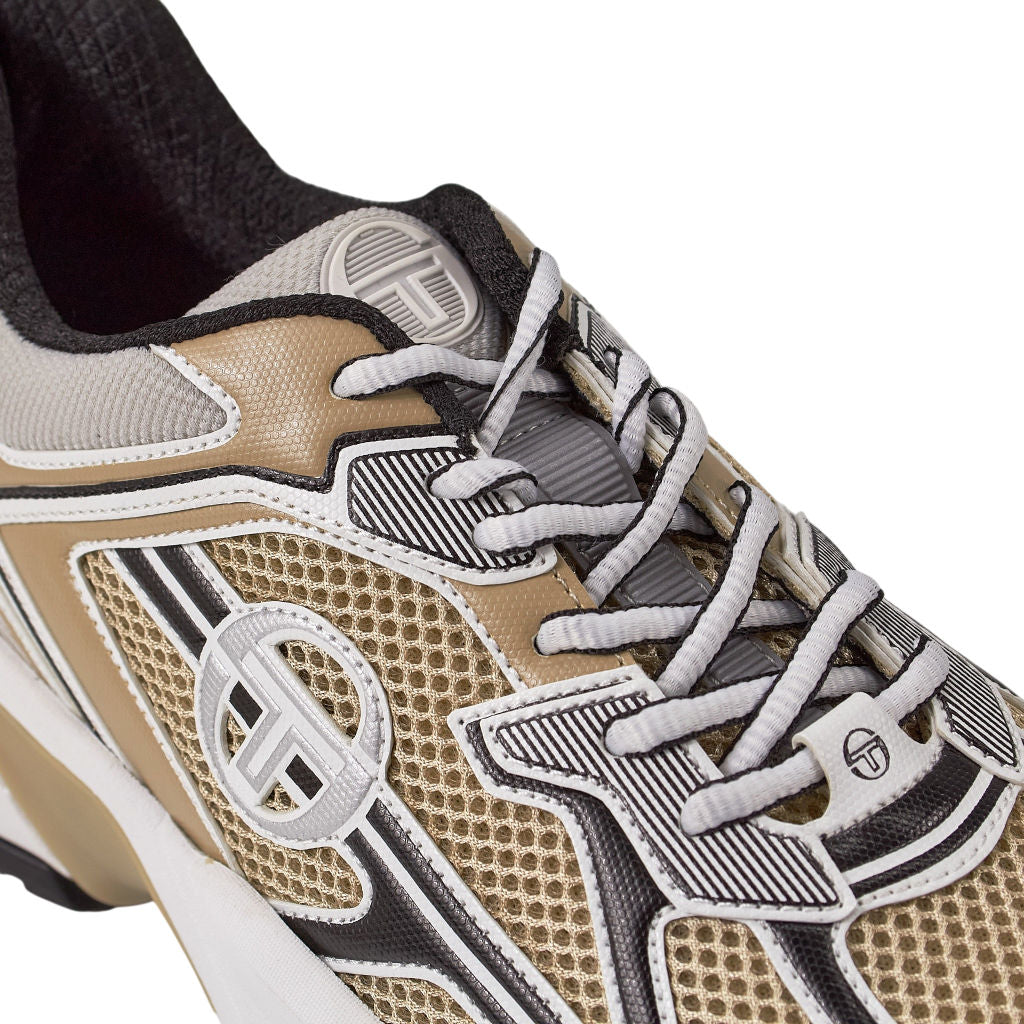 Sergio Tacchini Beige Mesh Trainers