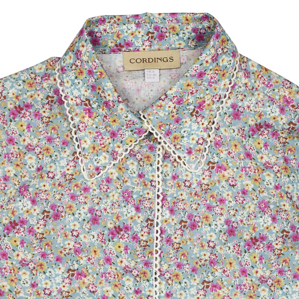 Cordings Floral Print Long Sleeve Shirt
