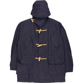 Gloverall Navy Hooded Duffle Coat