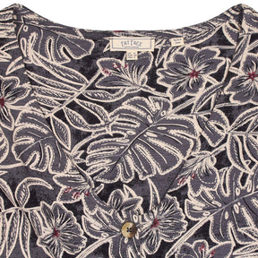 Fat Face Blue Floral Sleeveless Top