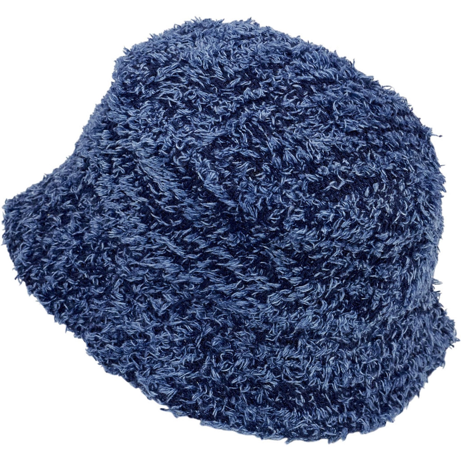 YMC Blue Textured Bucket Hat
