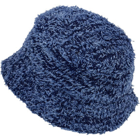 YMC Blue Textured Bucket Hat