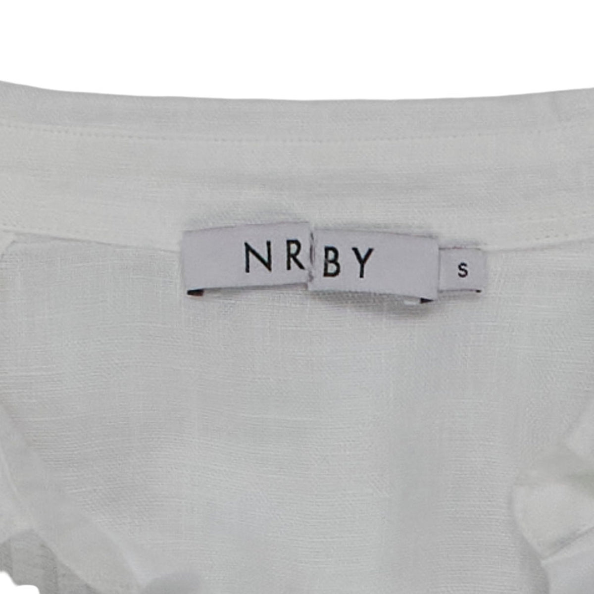 NRBY White Linen Blouse