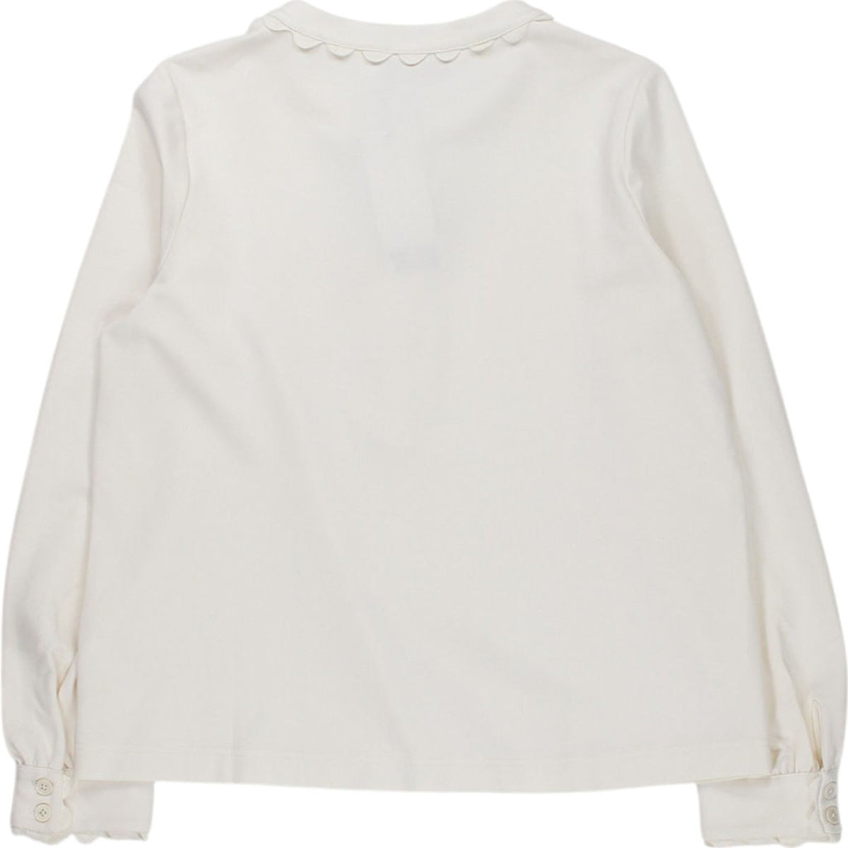 Wyse Ivory Anisa Long Sleeve Top