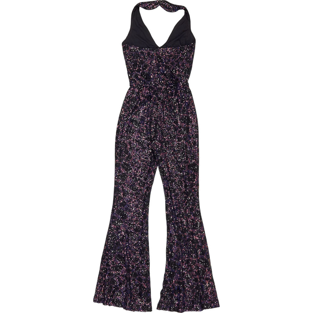 Superdry Night Halter Sequin Jumpsuit