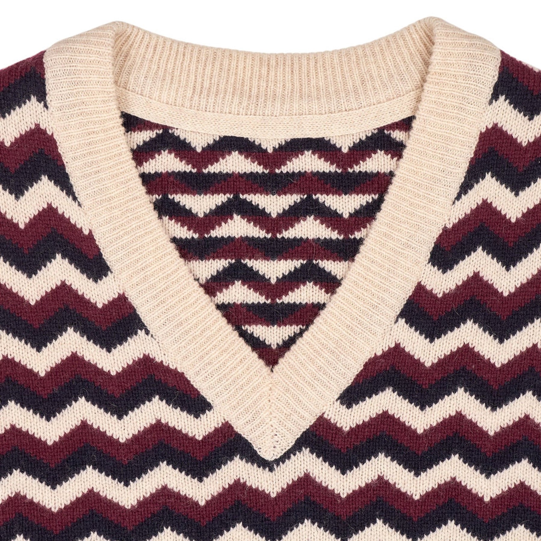 Beaufort & Blake Chevron Knit Vest