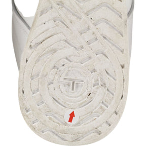 Sergio Tacchini White Leather Trainers Measures as a UK 6.5