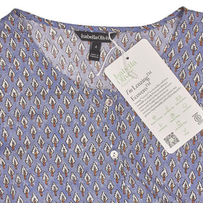 Isabella Oliver Blue Eowen Maternity Dress