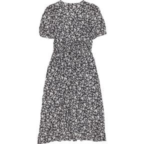 Baukjen Black Floral Midi Dress