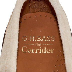 G.H. Bass Beige Fisherman Suede Shoes