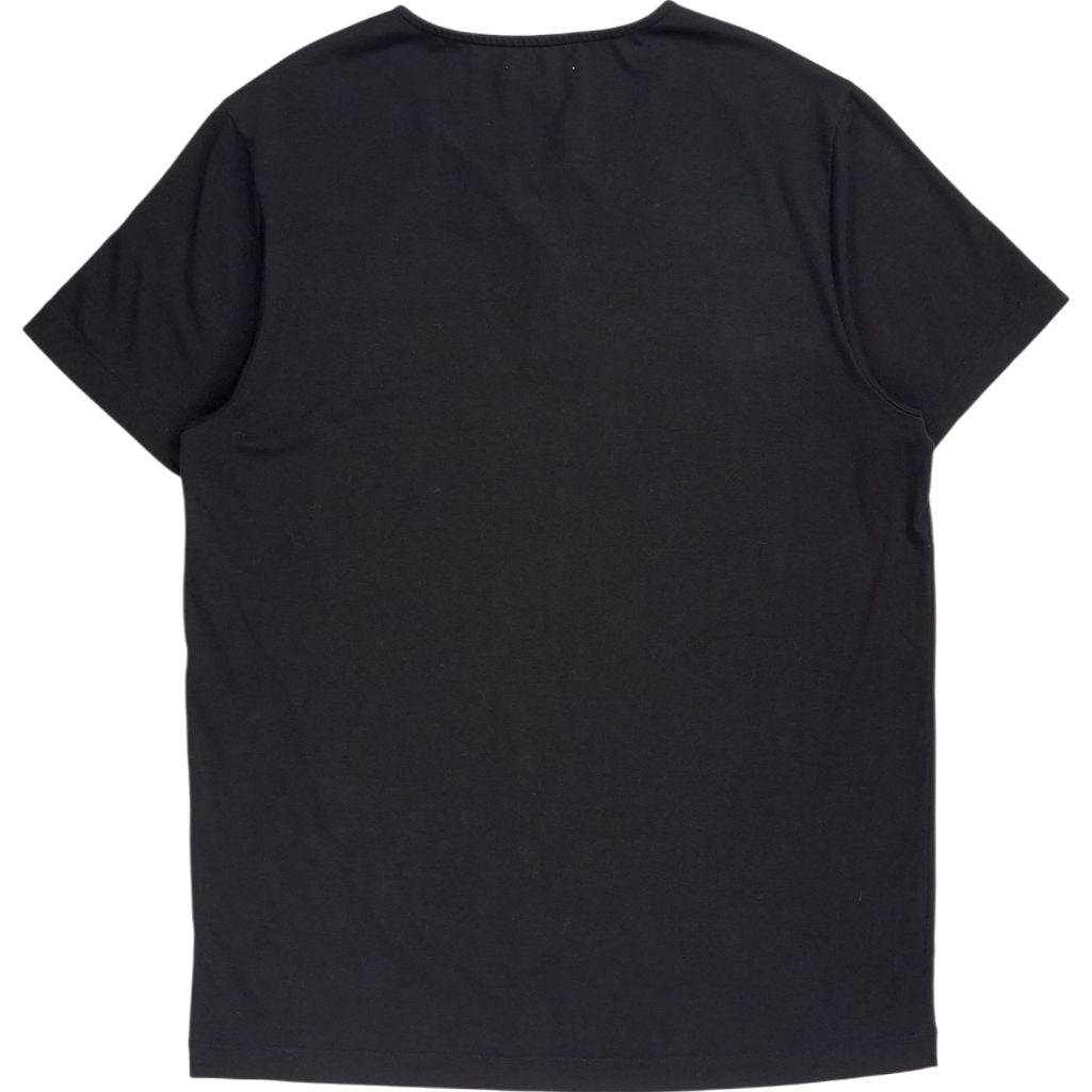 Hamilton + Hare Black Henley Top