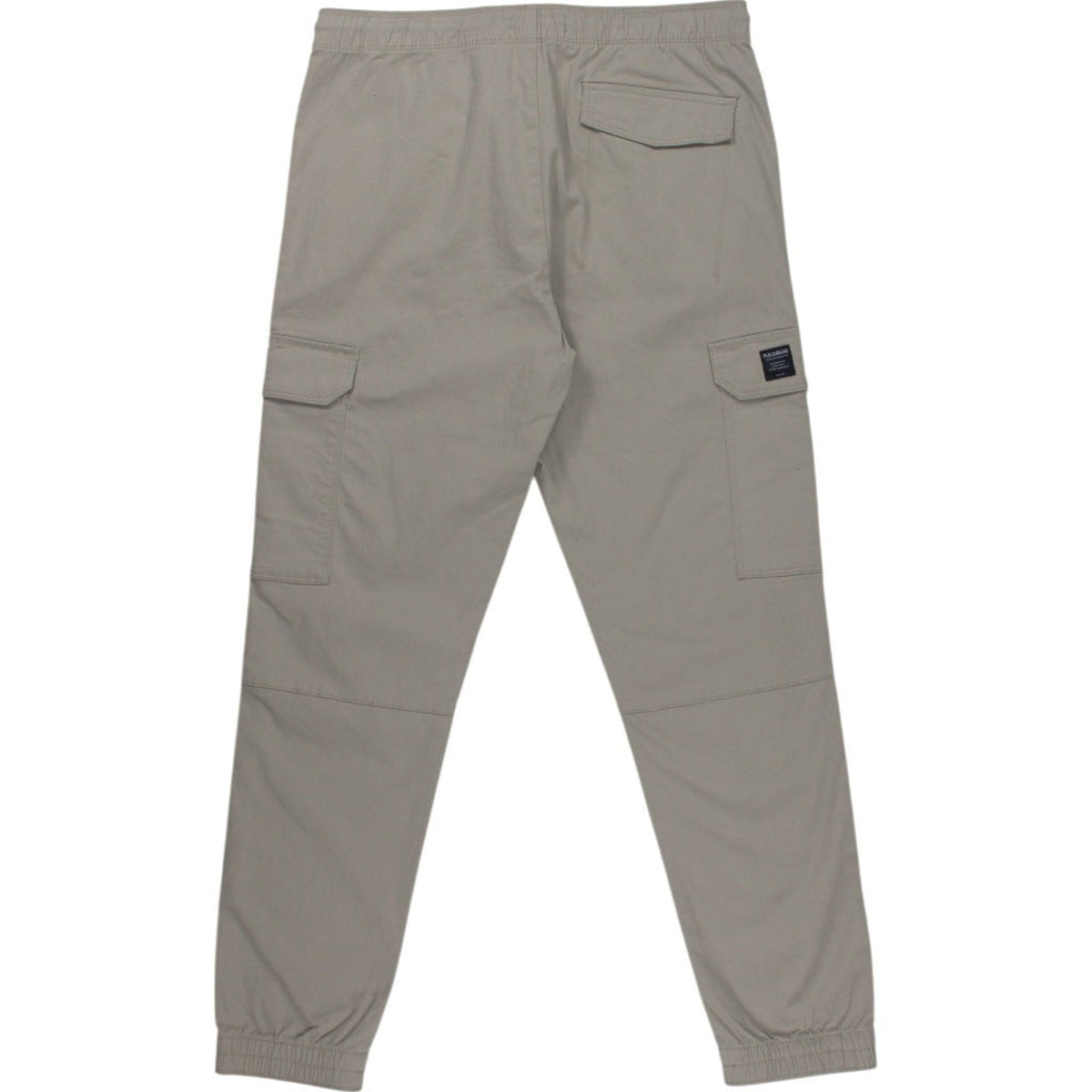 Pull & Bear Cream Cargo Trousers