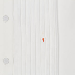 Hush Ecru Tuxedo Sheer Shirt