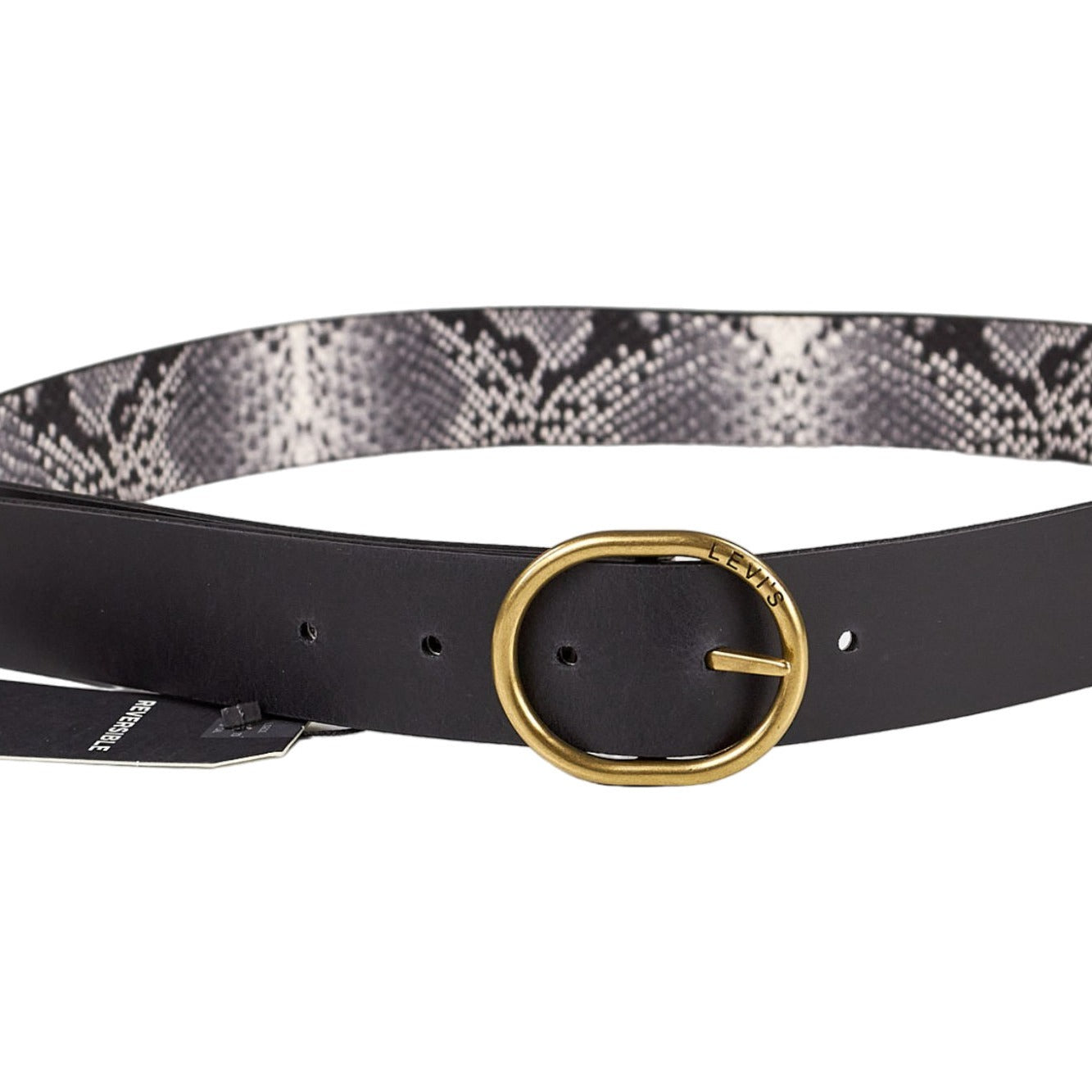 Levi's Snake Print Reversible Belt