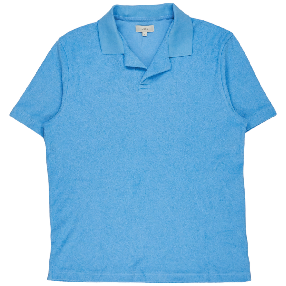 Moss Light Blue Polo Shirt