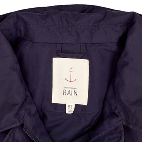 Seasalt Cornwall Navy Rain Coat