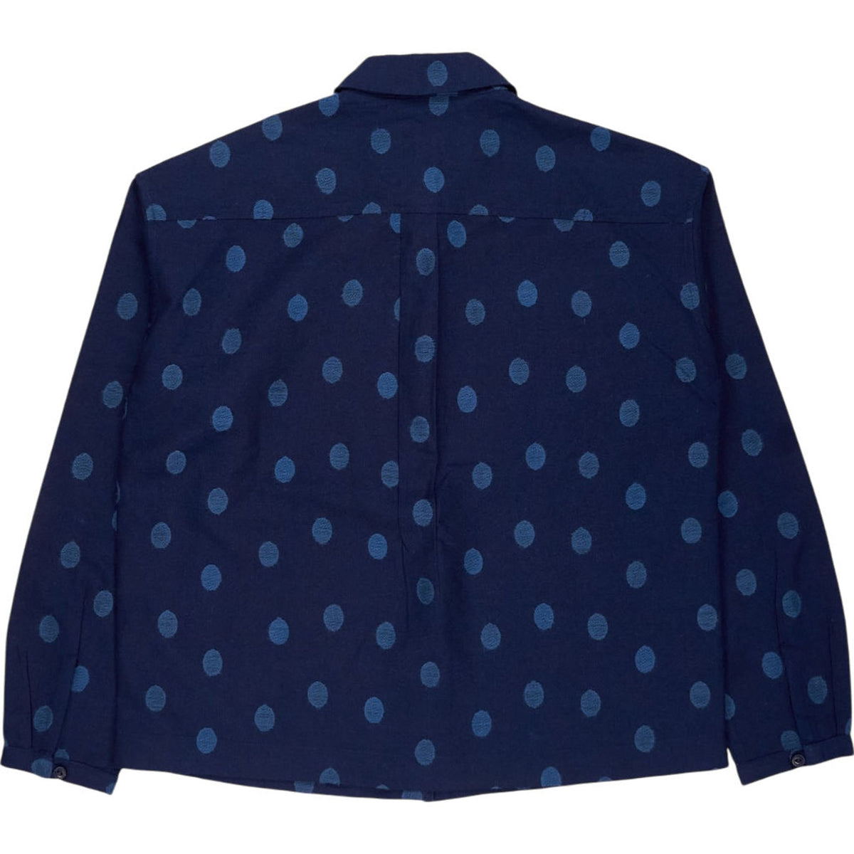 YMC Indigo Polka Dot Marianne Shirt