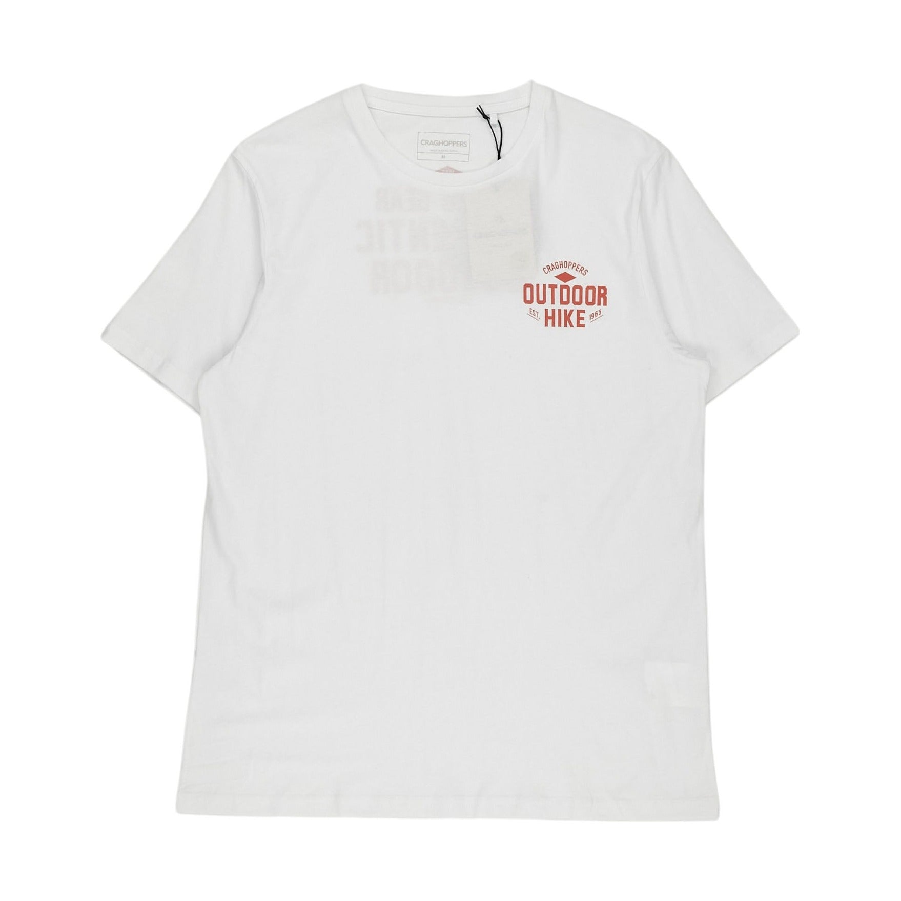 Craghoppers White Outdoor Hike T-Shirt