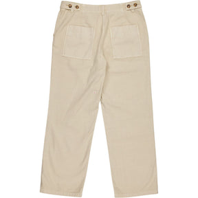 Hush Light Neutral Kia Washed Cotton Trousers