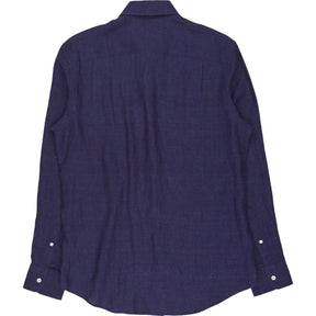 Moss Navy Linen Shirt