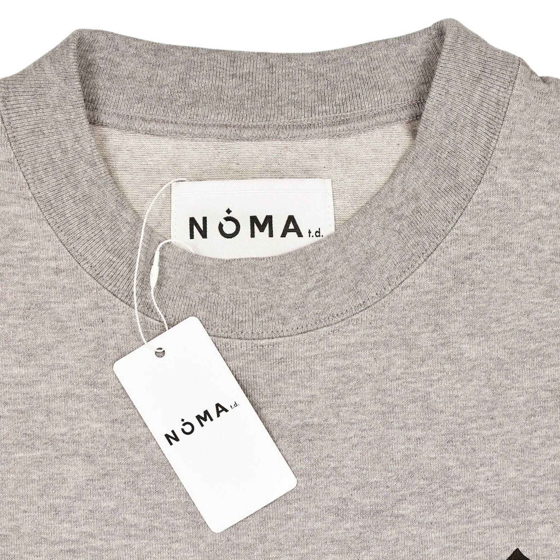 Noma Grey Cotton Sweatshirt