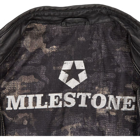 Milestone Black Leather Jacket