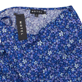 Motel Blue Floral Skirt