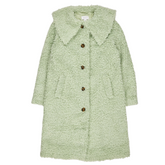 Aligne Wasabi Galway Oversized Teddy Coat