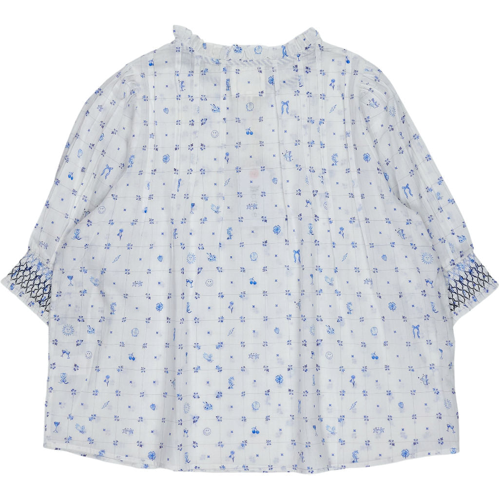 Bonte White Delft Loane Shirt