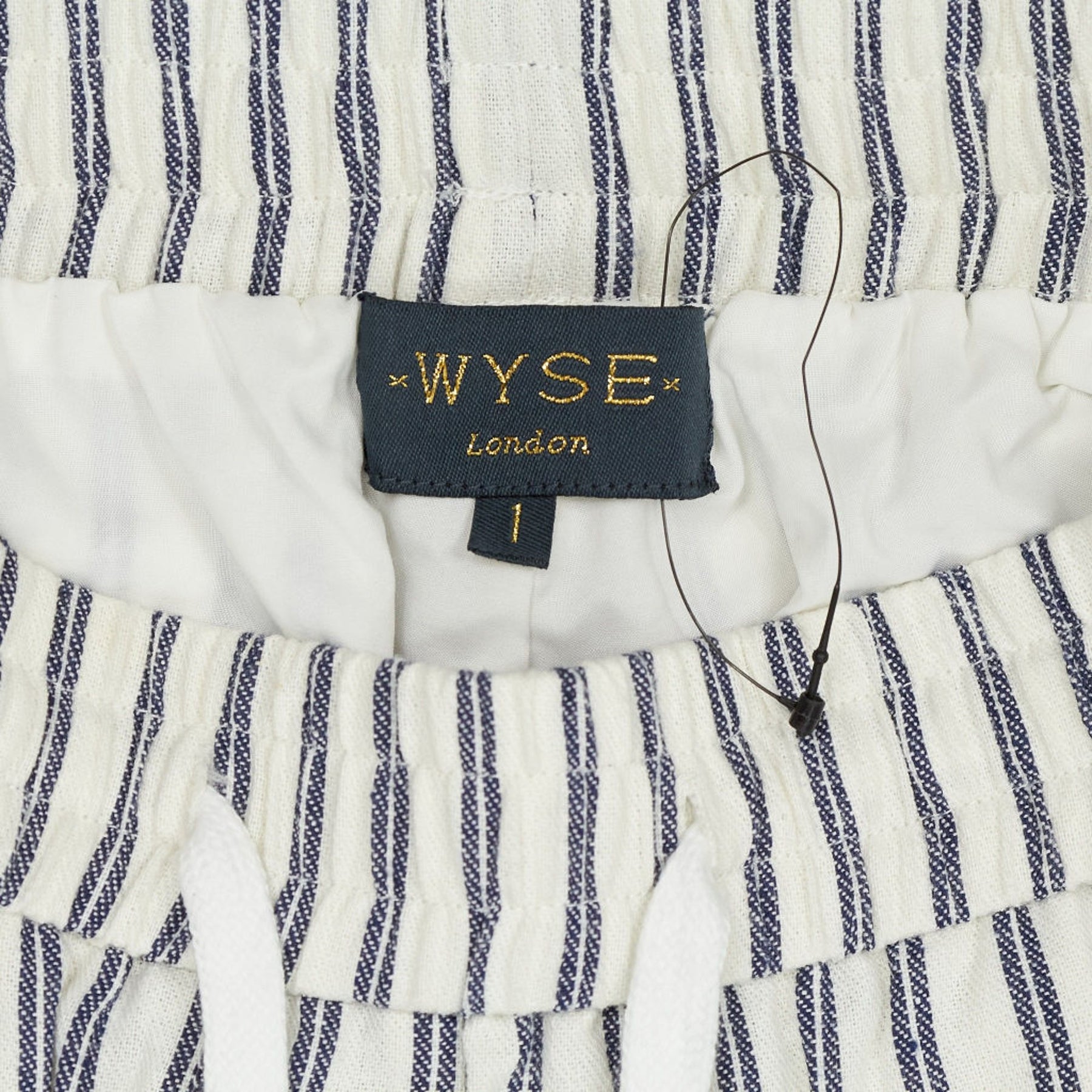 Wyse Navy Stripe Trousers