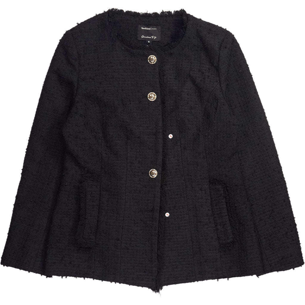 River Island Black Textured Jacket