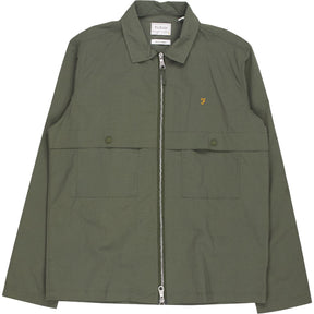 Farah Green Zipped Jacket