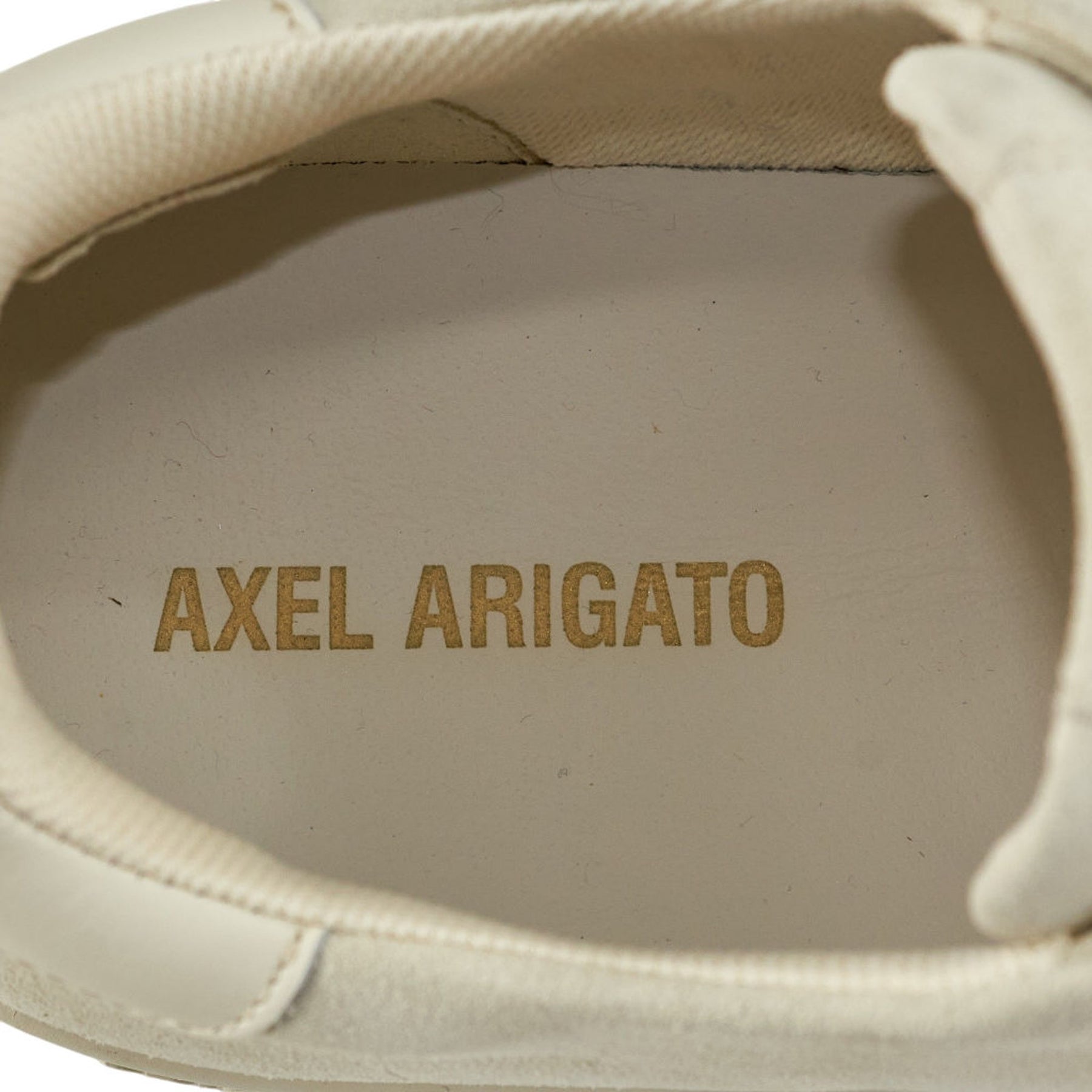Axel Arigato Off White Dice Lace-less Sneakers
