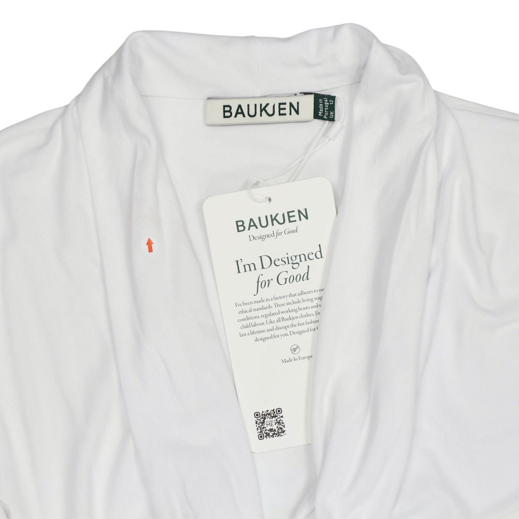 Baukjen White Gylda Wrap Top