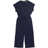 Hush Navy Jumpsuit Drawstring Waist