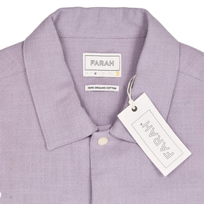 Farah Lavender Francis Short Sleeve Shirt