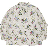 Baukjen White Floral Clemzna Romantic Blouse