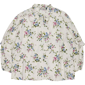 Baukjen White Floral Clemzna Romantic Blouse