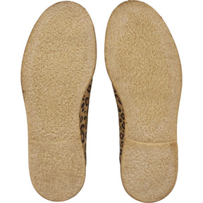 YMC Leopard Print Suede Desert Boots