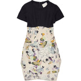 Phillip Lim Black Floral Silk Occasion Dress