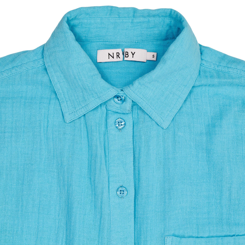 NRBY Blue Cotton Shirt