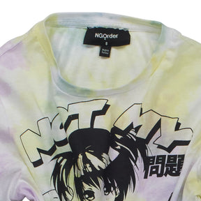 NGOrder Tie Dye Graphic Long Sleeve Top