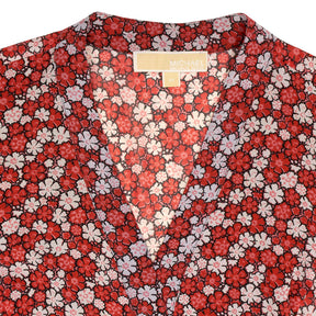 Michael Kors Red Floral Dress