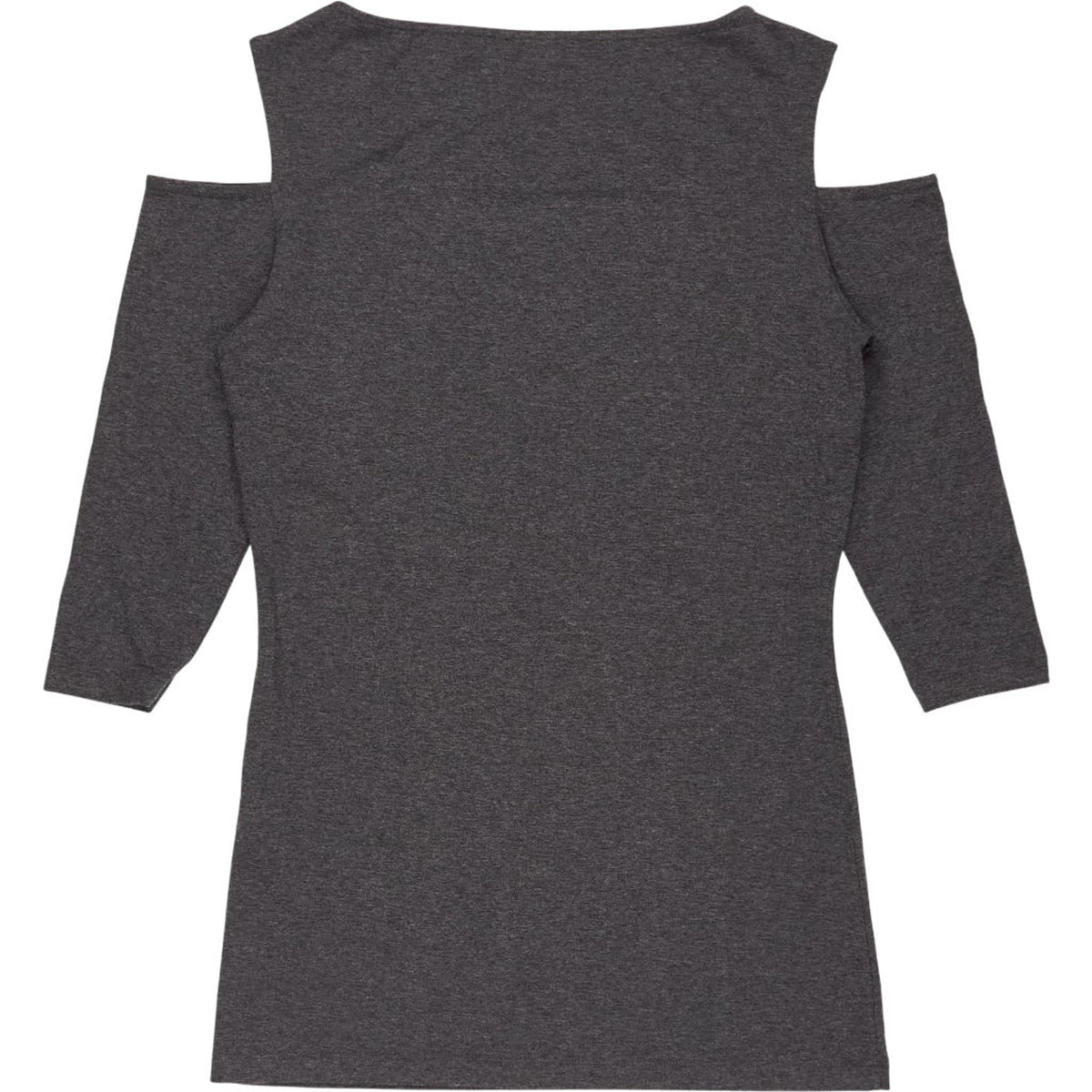 Baukjen Grey Cold Shoulder Top