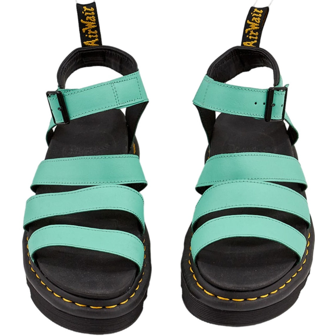 Dr. Martens Green Strappy Sandals