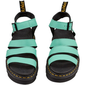 Dr. Martens Green Strappy Sandals
