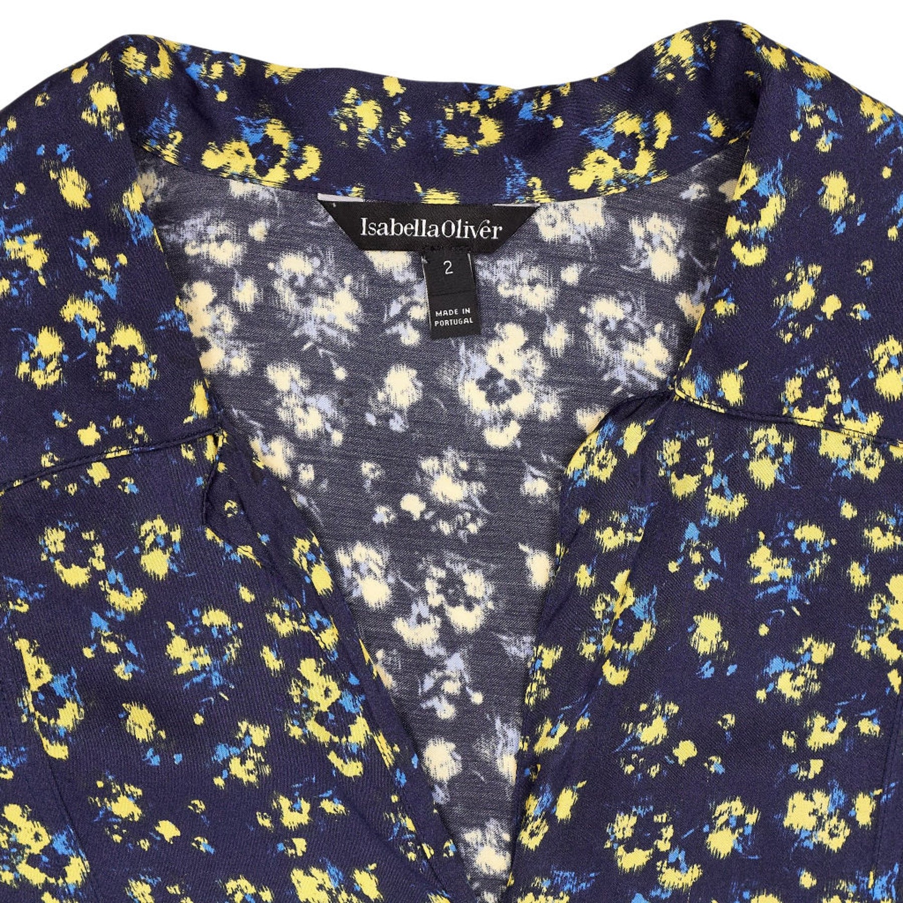 Isabella Oliver Navy Floral Dress